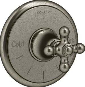 Kohler shower valve no hot water