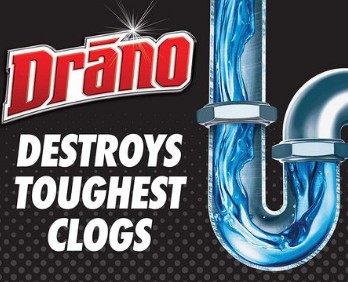 How much water after Drano