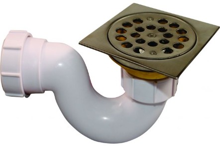 What is the purpose of a shower P-trap?