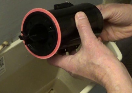 Kohler canister flush valve seal Replacement