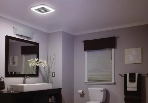 How do you fix a noisy bathroom fan?