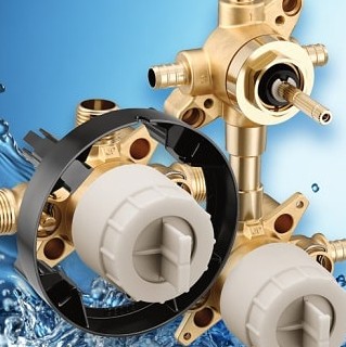 Are Moen and delta shower valves interchangeable?