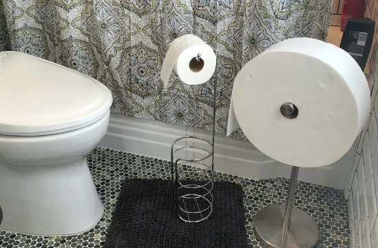 Kirkland toilet paper roll circumference